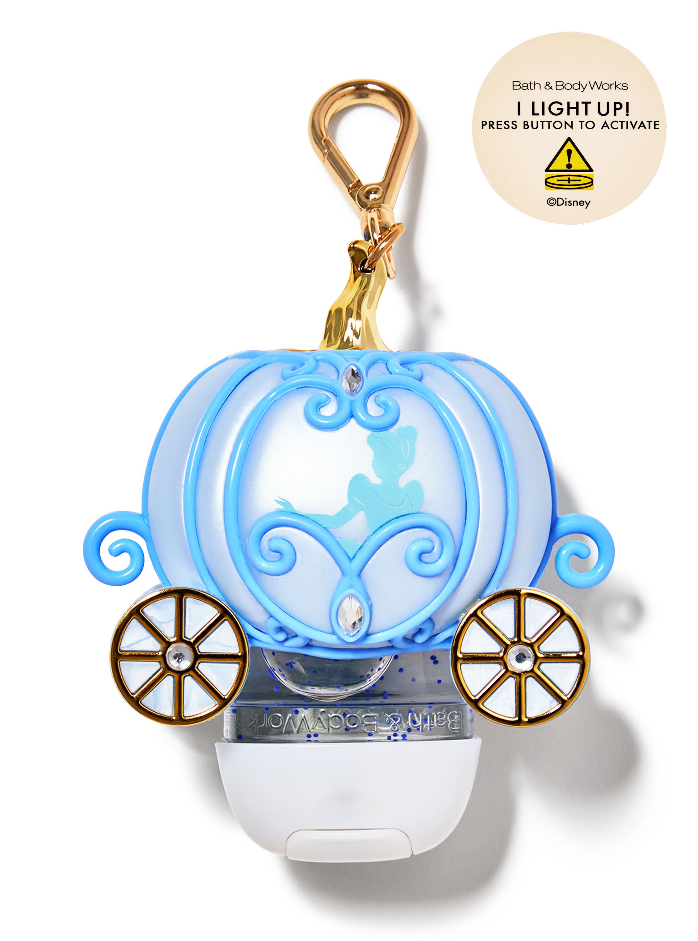送料無料の商品 Light-up Cinderella's Carriage PocketBac Holder | Bath ハンドケア・ハンドクリーム