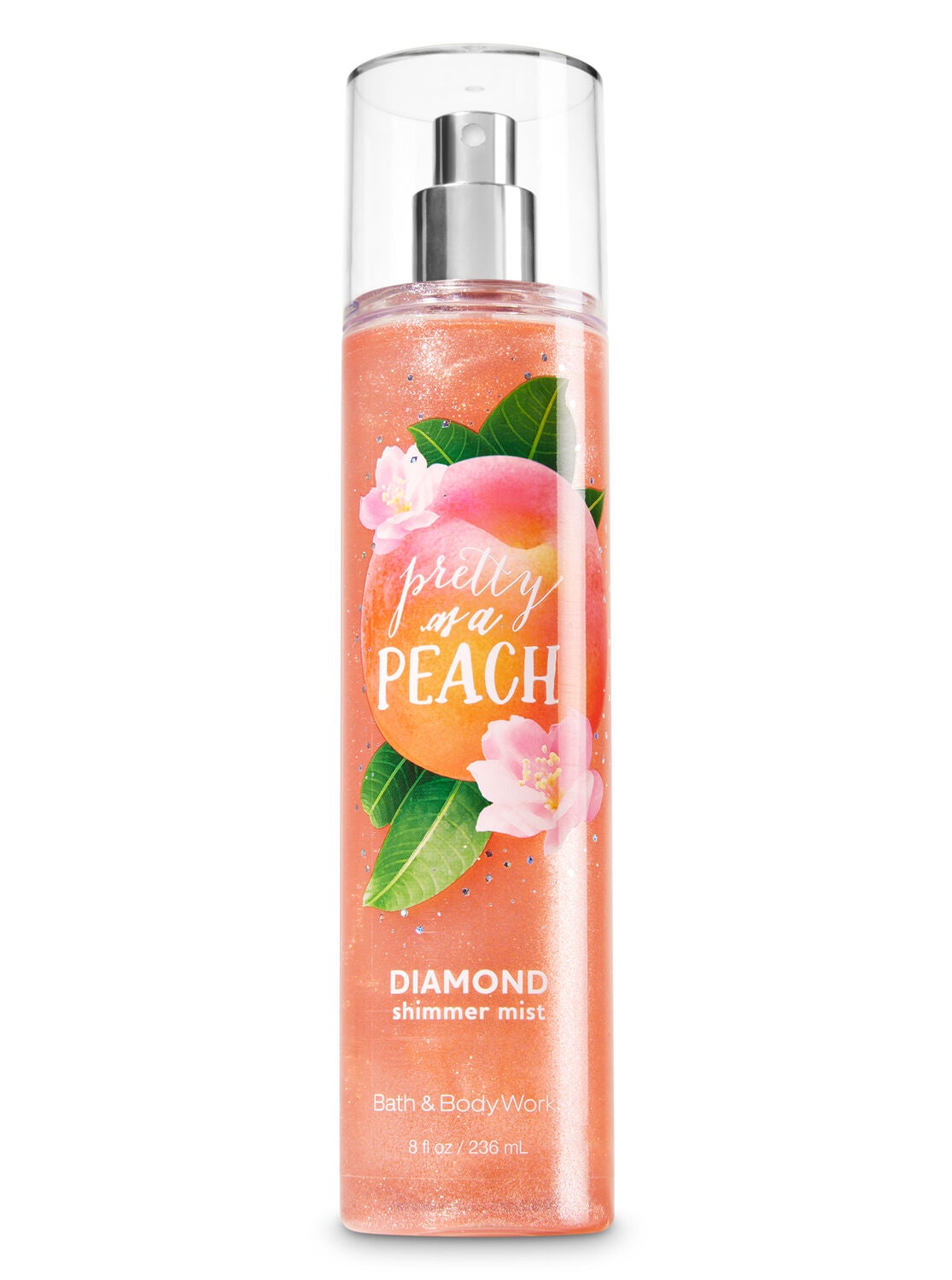 Signature Collection Pretty as a Peach Diamond Shimmer Mist - Bath And Body Works