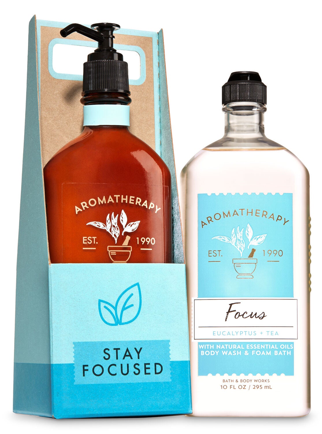 Aromatherapy Eucalyptus Tea Stay Focused Gift Set - Bath And Body Works