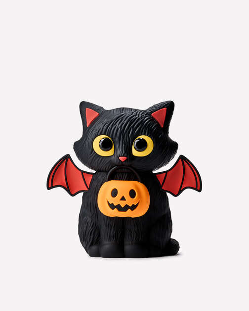 Light-up Spooky Kitty Soap Holder