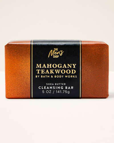 Mahogany Teakwood Shea Butter Cleansing Bar