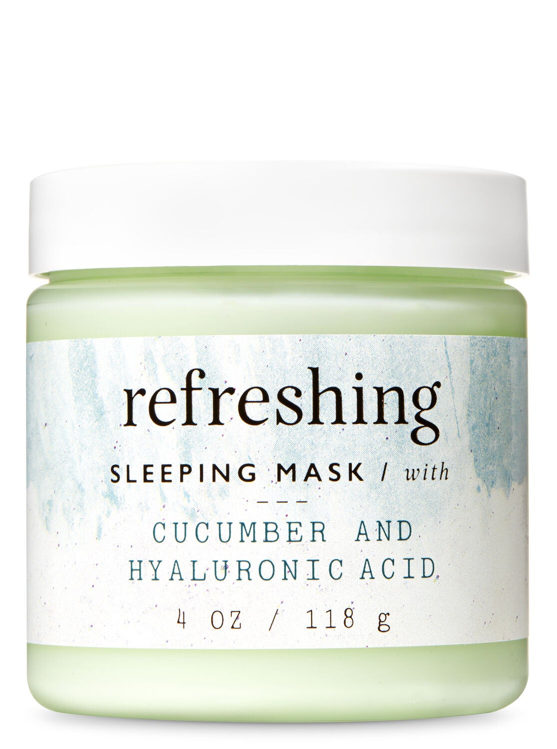 Refreshing with Cucumber & Hyaluronic Acid Sleeping Face Mask - Bath And Body Works