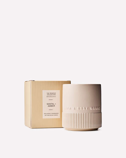Santal + Amber Single Wick Candle