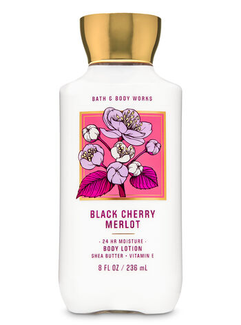  Black Cherry Merlot Super Smooth Body Lotion - Bath And Body Works