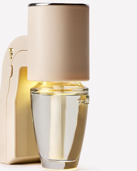 Cream Cylinder Scent Control&trade; Nightlight Wallflowers Fragrance Plug