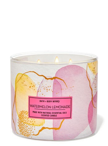 Watermelon Lemonade 3Wick Candle Bath & Body Works