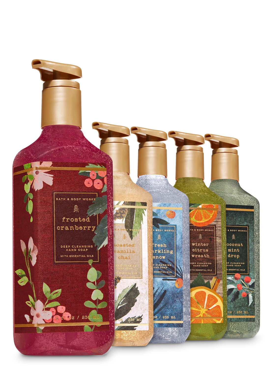 Nordic Noel Deep Cleansing Hand Soap, 5-Pack - Bath And Body Works