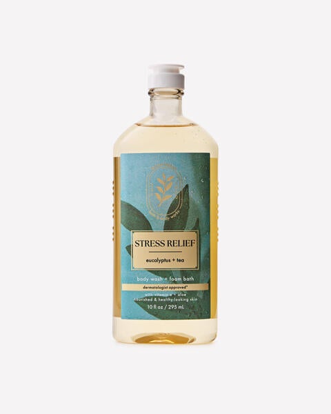 Stress Relief: Eucalyptus + Tea Body Wash & Foam Bath