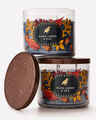 Warm Amber & Oak 3-Wick Candle