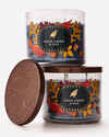 Warm Amber & Oak 3-Wick Candle