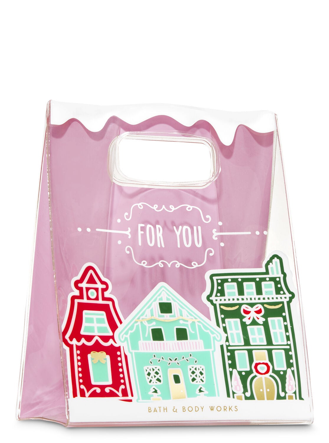 Gingerbread Village Gift Bag - Bath And Body Works