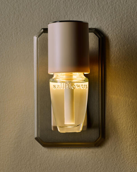 Cream Cylinder Scent Control&trade; Nightlight Wallflowers Fragrance Plug