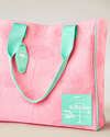Pink Umbrella Tote Bag