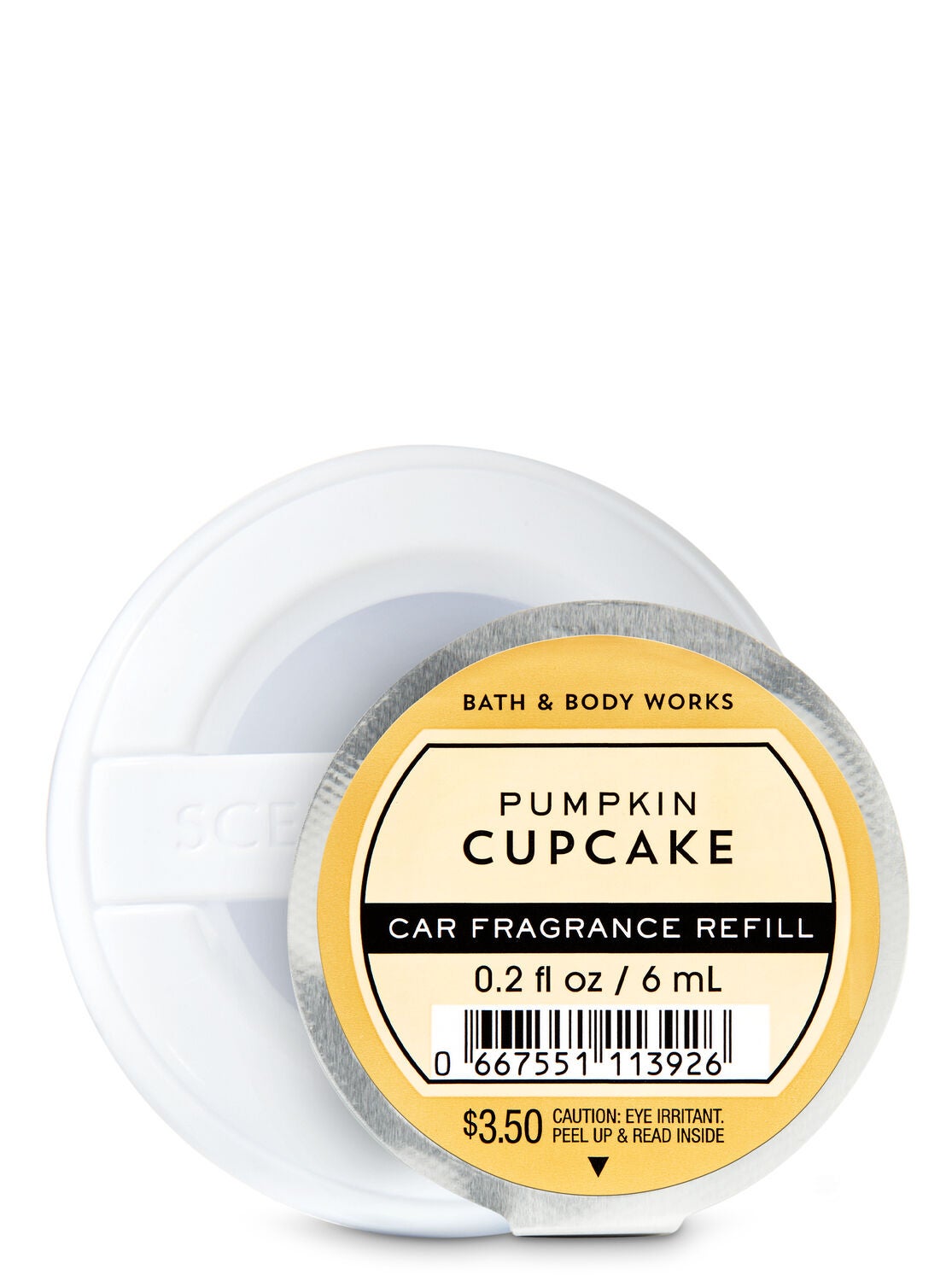 Pumpkin Cupcake Car Fragrance Refill - Bath And Body Works