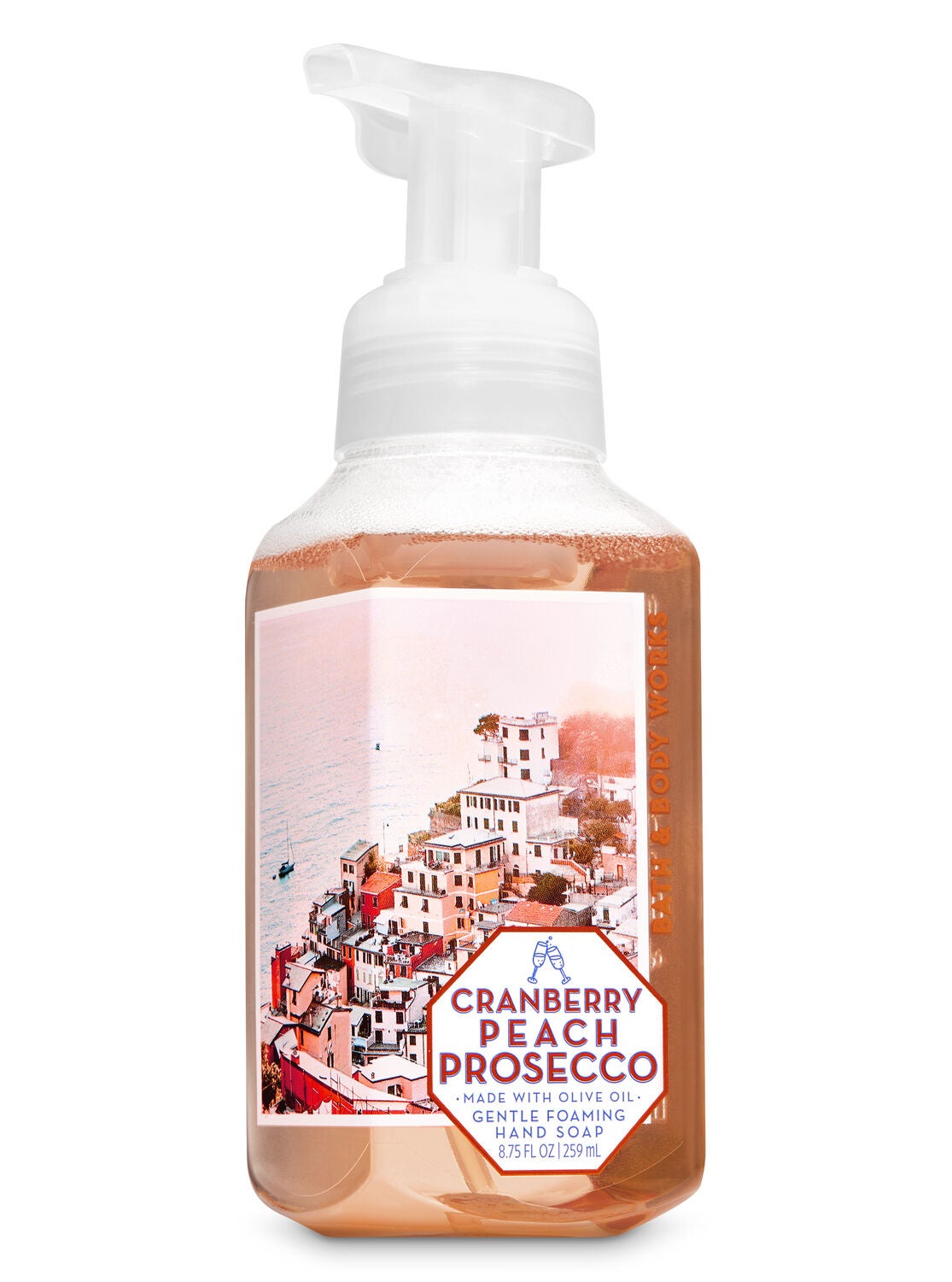 Cranberry Peach Prosecco Gentle Foaming Hand Soap - Bath And Body Works