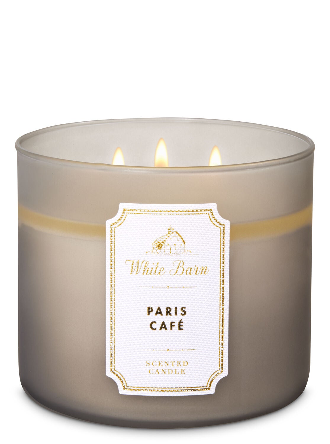White Barn Paris Café 3-Wick Candle - Bath And Body Works