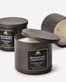 Mahogany Teakwood 3-Wick Candle