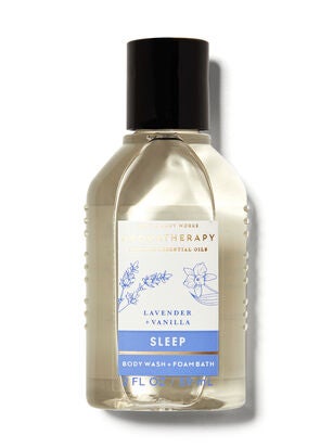 Lavender Vanilla Travel Size Body Wash and Foam Bath