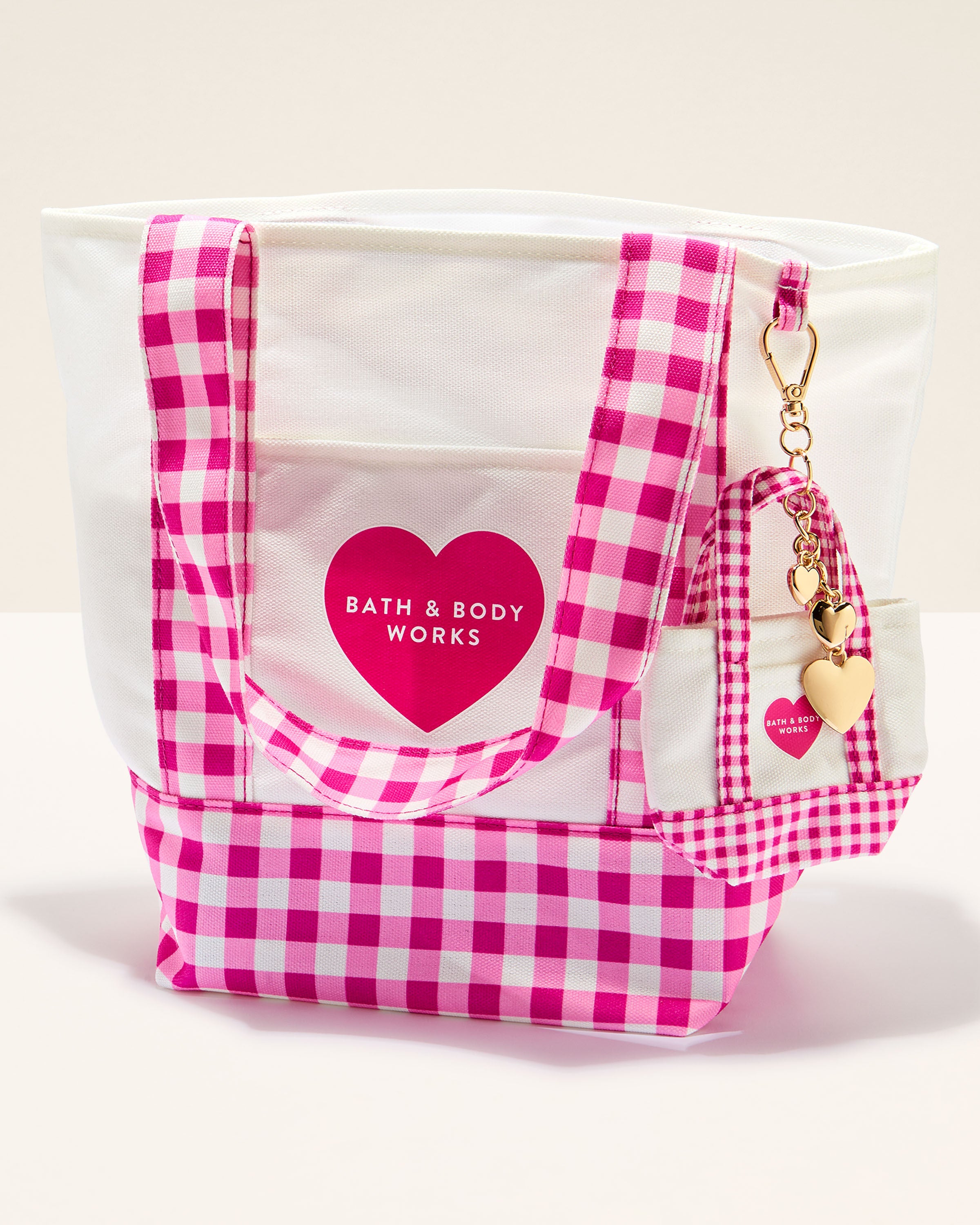 Pink Gingham Tote Bag | Bath & Body Works