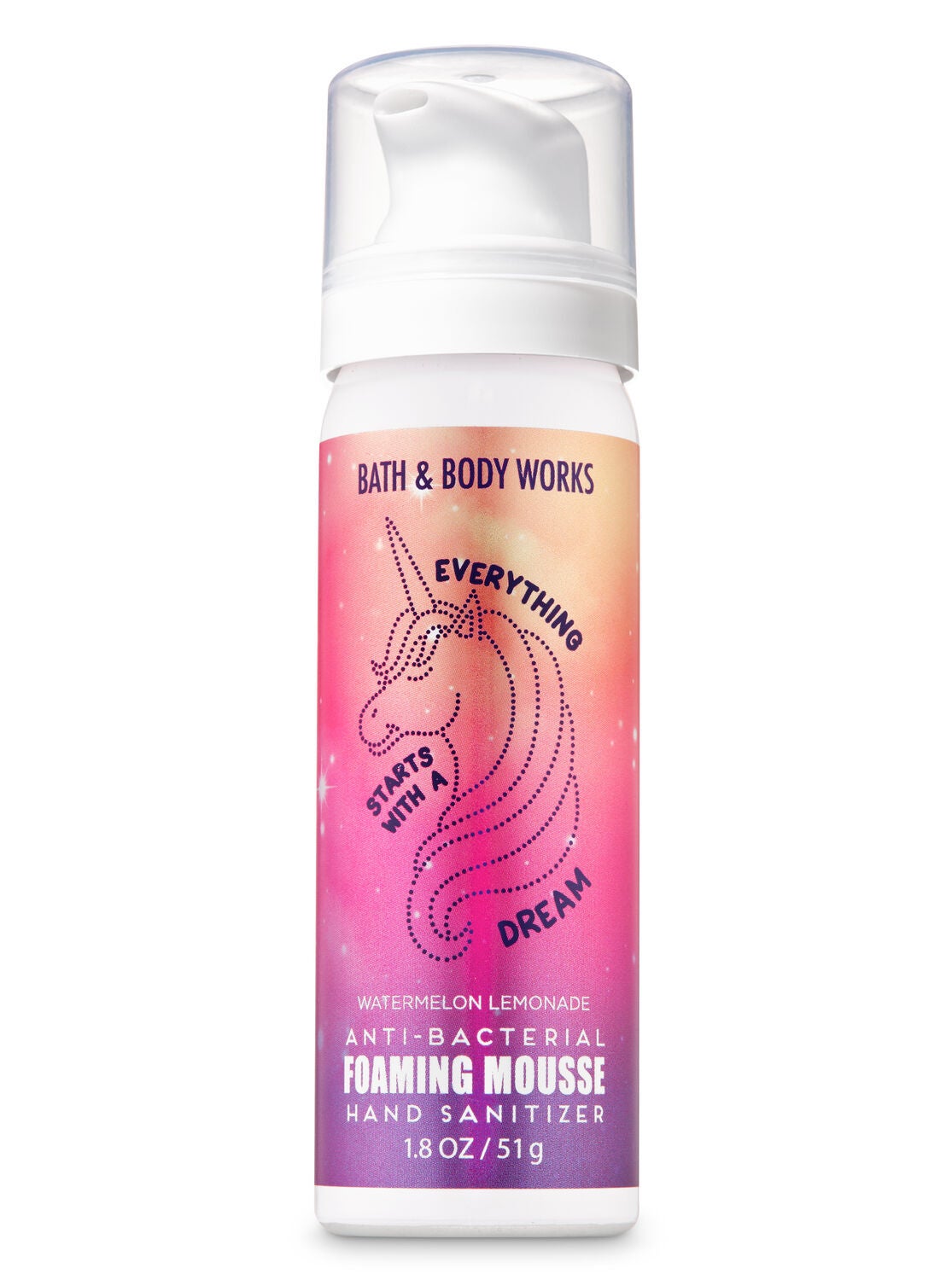 Watermelon Lemonade Foaming Hand Sanitizer Bath Body Works