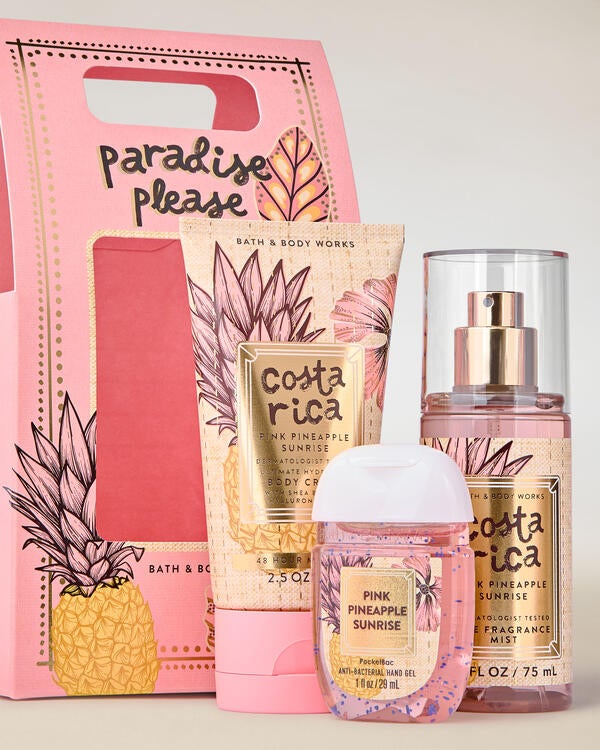 Pink Pineapple Sunrise Mini Gift Set