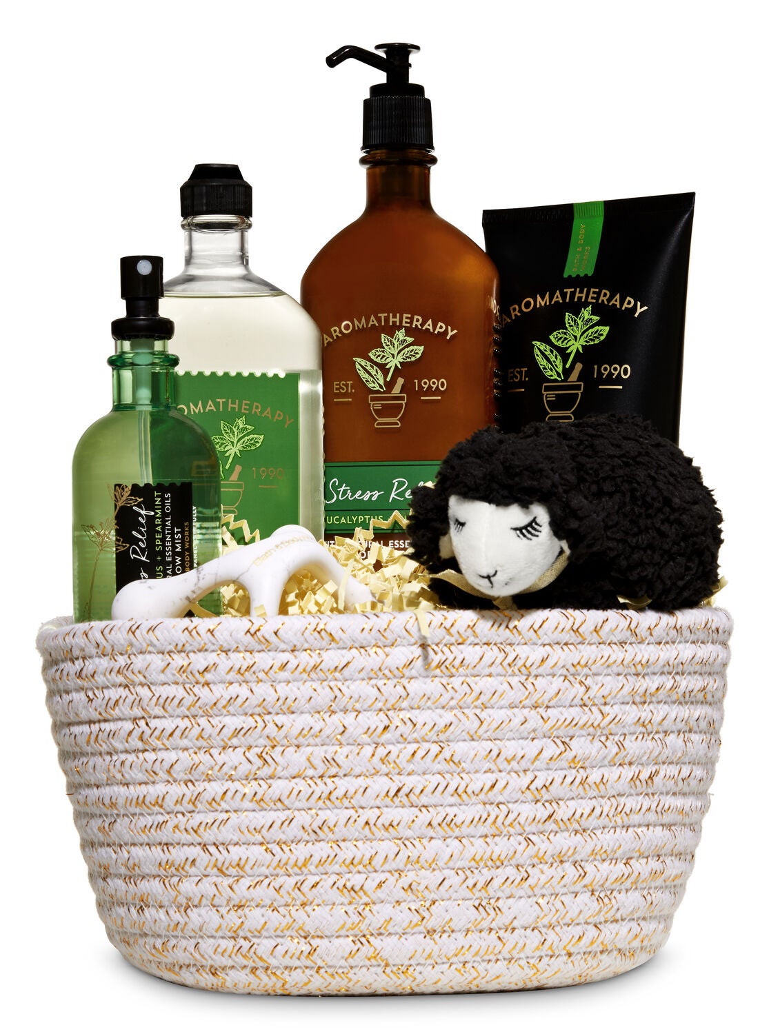 Eucalyptus Spearmint Aromatherapy Gift Basket - Bath And Body Works