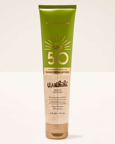 Waikiki Beach Coconut SPF Lotion