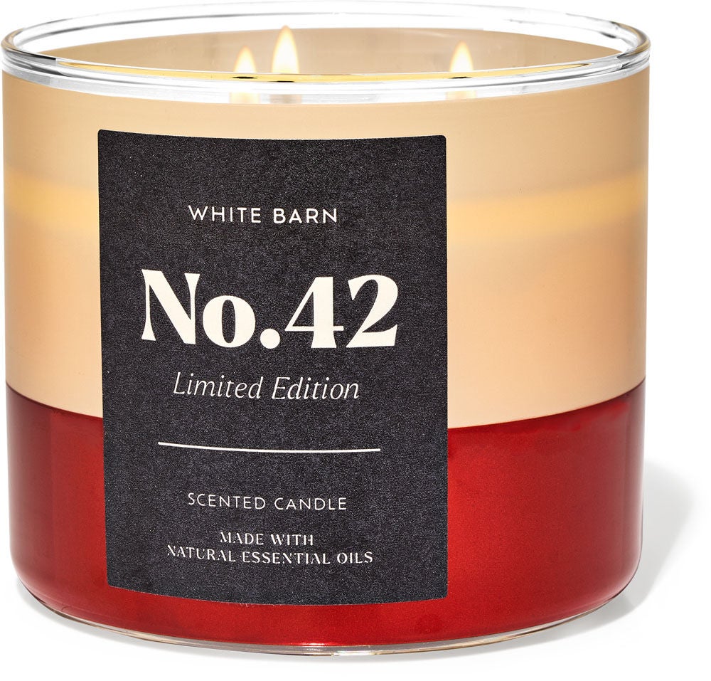 White barn clearance candles sale