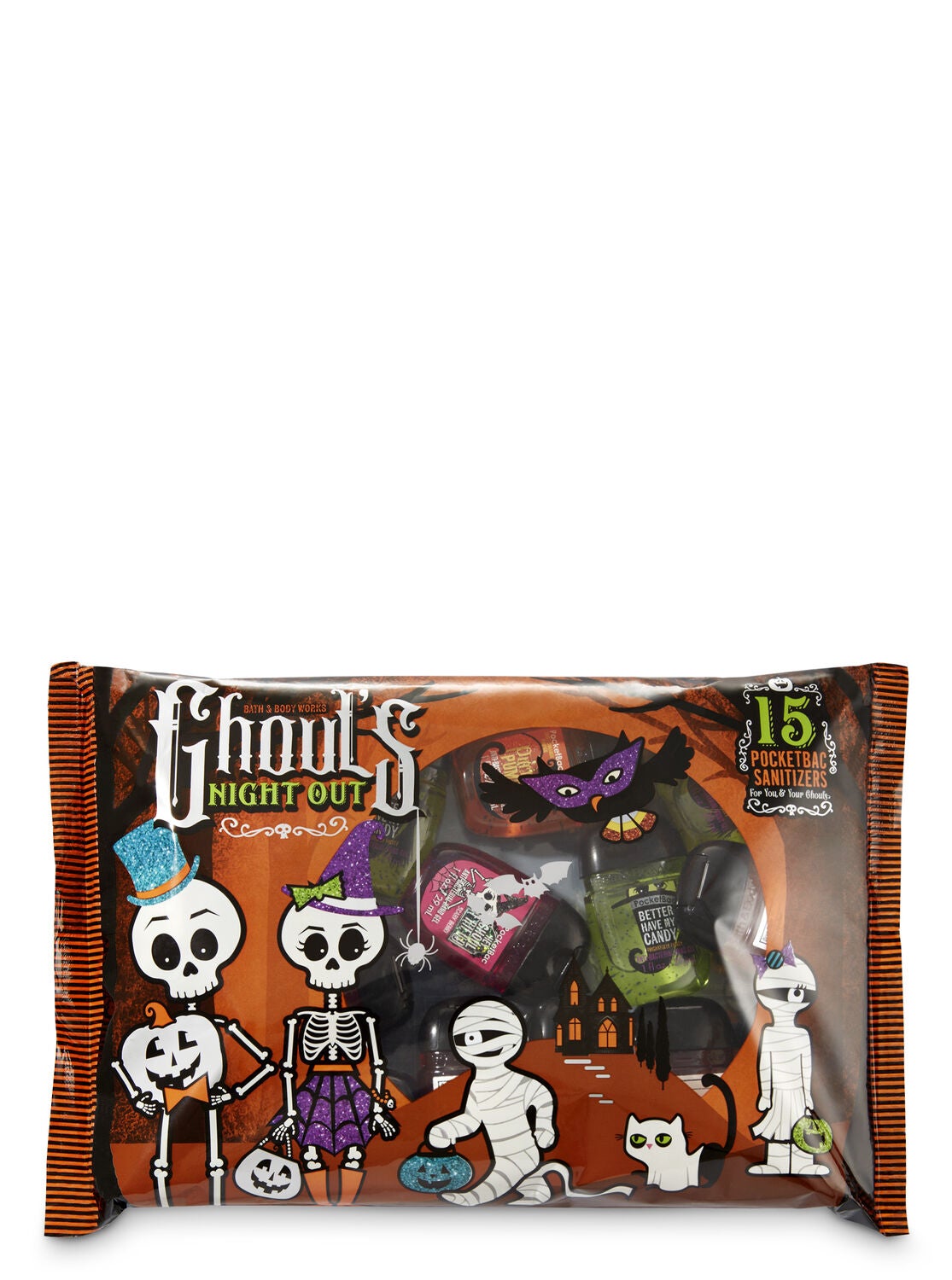 Ghouls Night Out Halloween Sampler PocketBac Hand Sanitizers, 5-Pack - Bath And Body Works