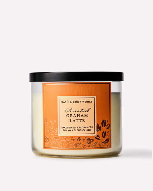 Toasted Graham Latte 3-Wick Candle