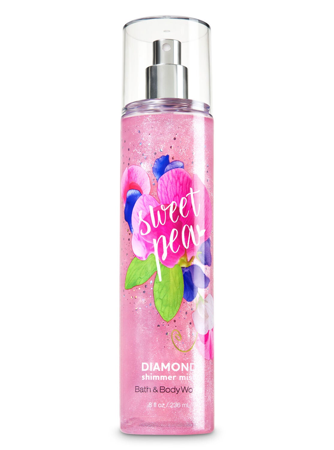 Signature Collection Sweet Pea Diamond Shimmer Mist - Bath And Body Works