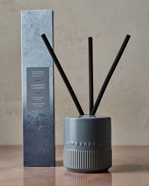 Lavender + Jasmine Fragrance Infused Liquidless Reeds