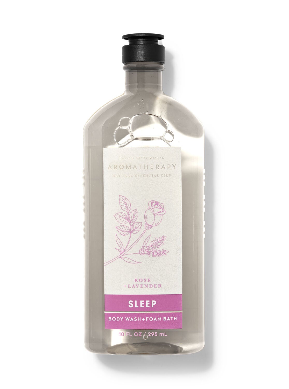 Rose Lavender Body Wash and Foam Bath