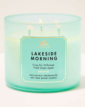 Lakeside Morning 3-Wick Candle