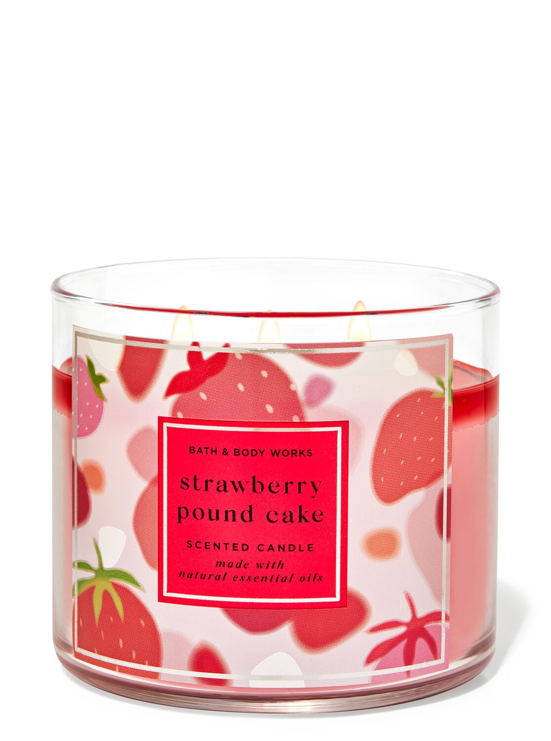 Village Candle Tradition 602g Strawberry Pound Cake 