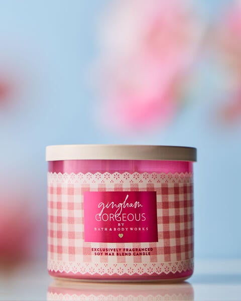 Gingham Gorgeous 3-Wick Candle