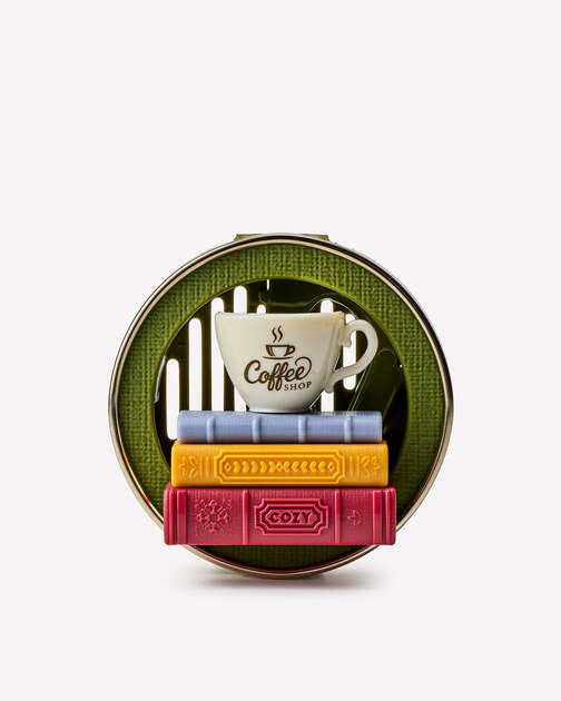 Mug & Books Car Fragrance Holder