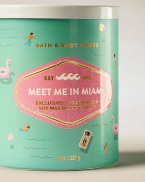 Meet Me In Miami Single Wick Candle