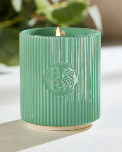 White Tea & Sage Single Wick Candle