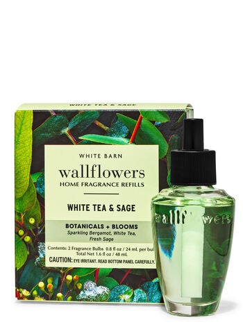 Bath And Body Works Pack White Tea & Sage Wallflowers, 55 OFF