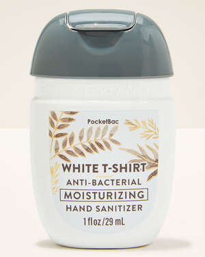 White T-Shirt Moisturizing PocketBac Hand Sanitizer