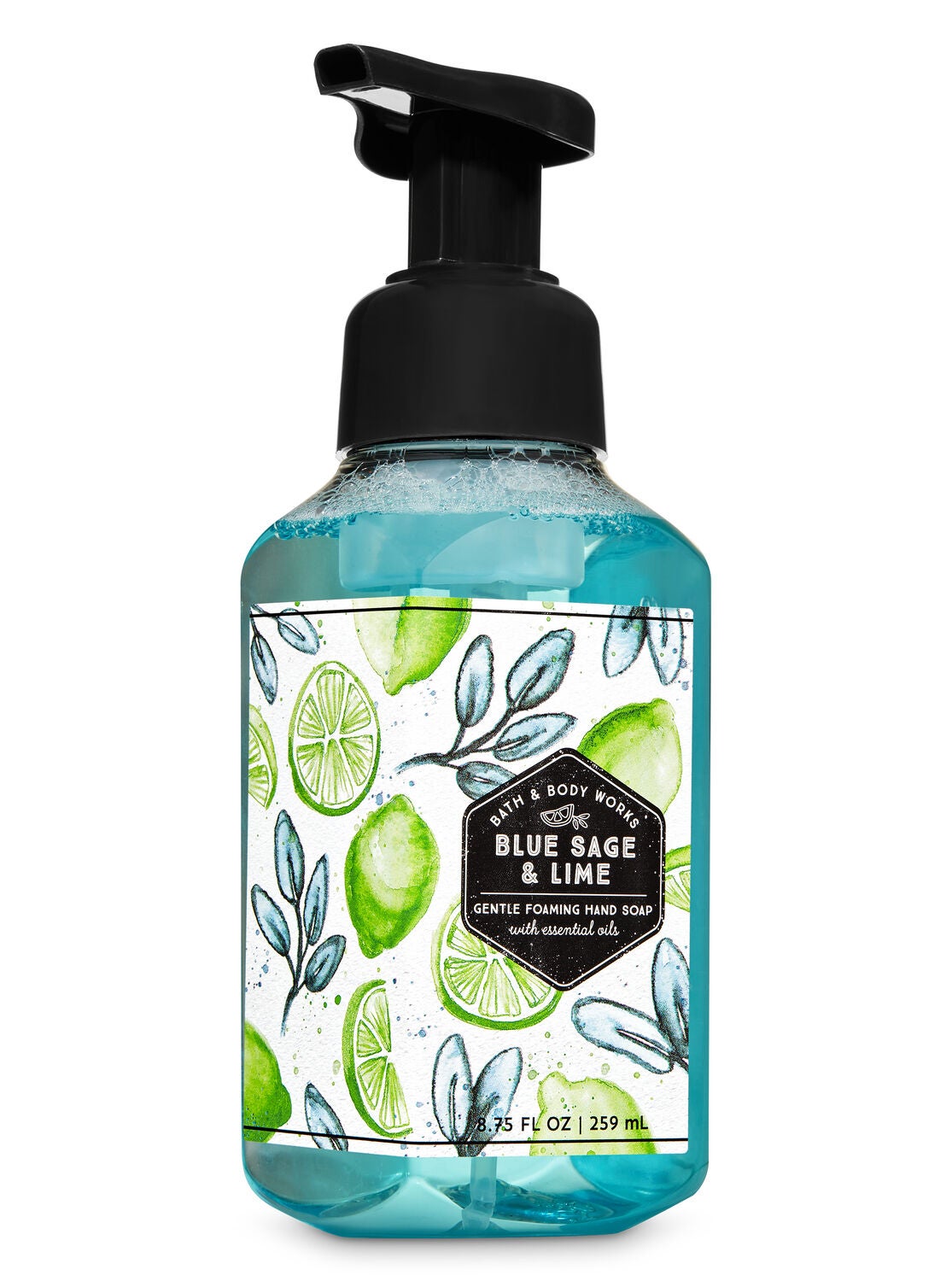Blue Sage & Lime Gentle Foaming Hand Soap - Bath And Body Works