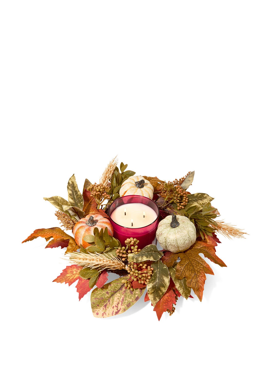 Pumpkin 3-Wick Candle Ring - Bath And Body Works