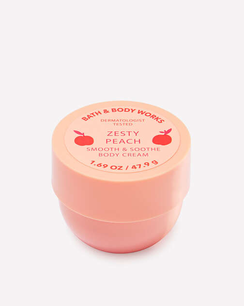 Zesty Peach Travel Size Smooth & Soothe Body Cream