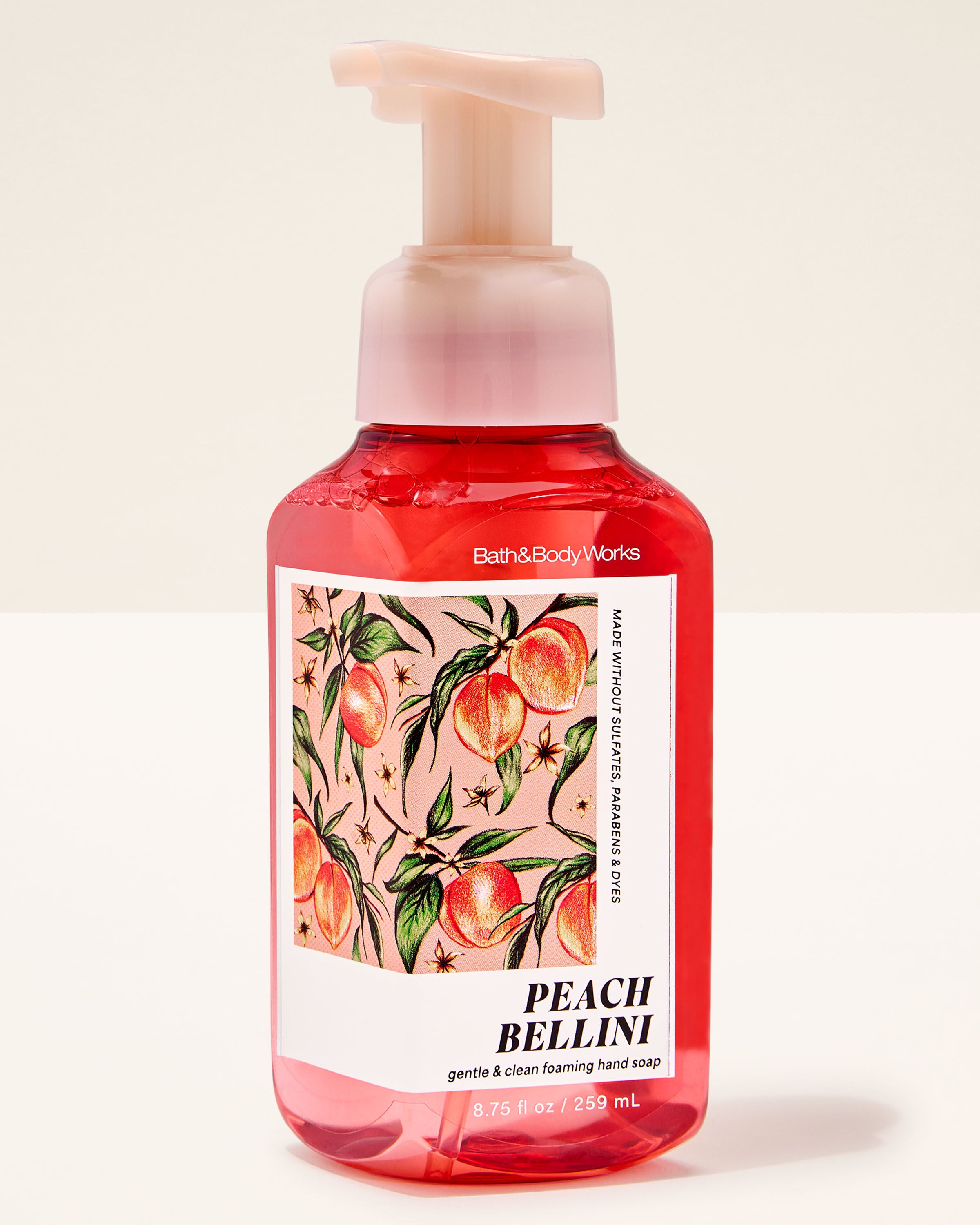 専用バスアンドボディワークスFoaming Hand Soap 259ml Peach Bellini Foaming Hand Soap | Bath & Body Works