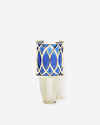 Blue Geometric Scent Control™ Nightlight Wallflowers Fragrance Plug