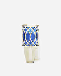 Blue Geometric Scent Control™ Nightlight Wallflowers Fragrance Plug
