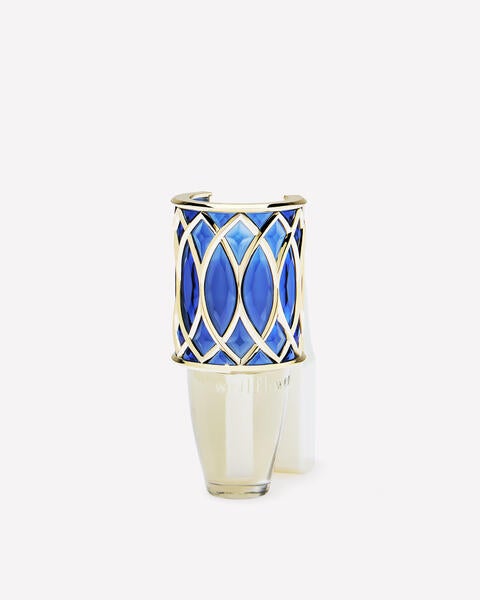 Blue Geometric Scent Control™ Nightlight Wallflowers Fragrance Plug