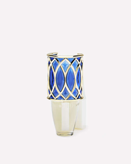 Blue Geometric Scent Control™ Nightlight Wallflowers Fragrance Plug