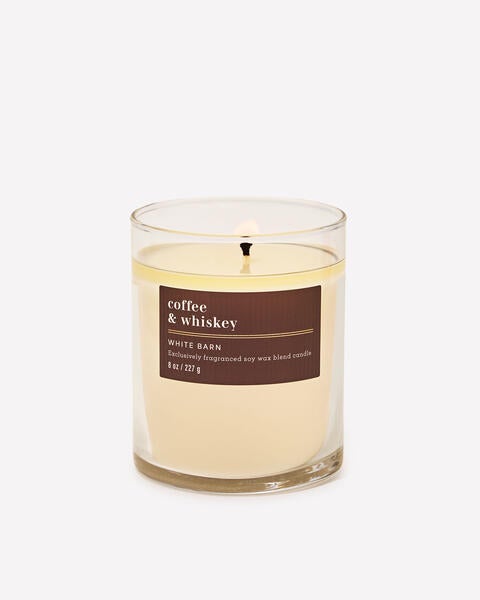 Coffee & Whiskey Single Wick Candle